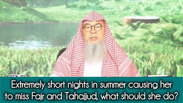 Short nights in summer (France) Isha ...