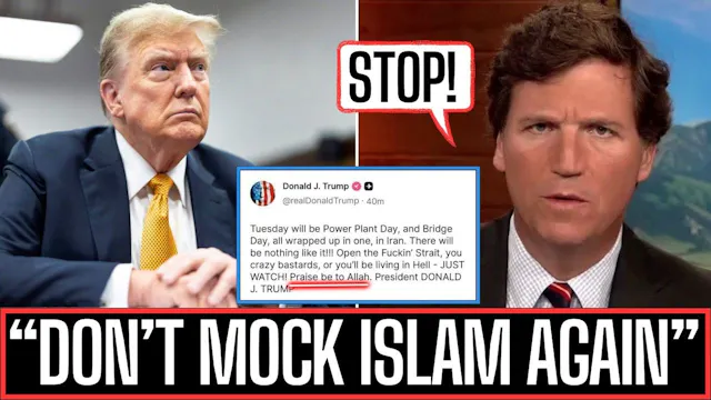 Tucker Blasts Donald Trump For Mockin...