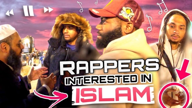 American RAPPERS on Islam with Shaykh Uthman.. Shocking Ending!!