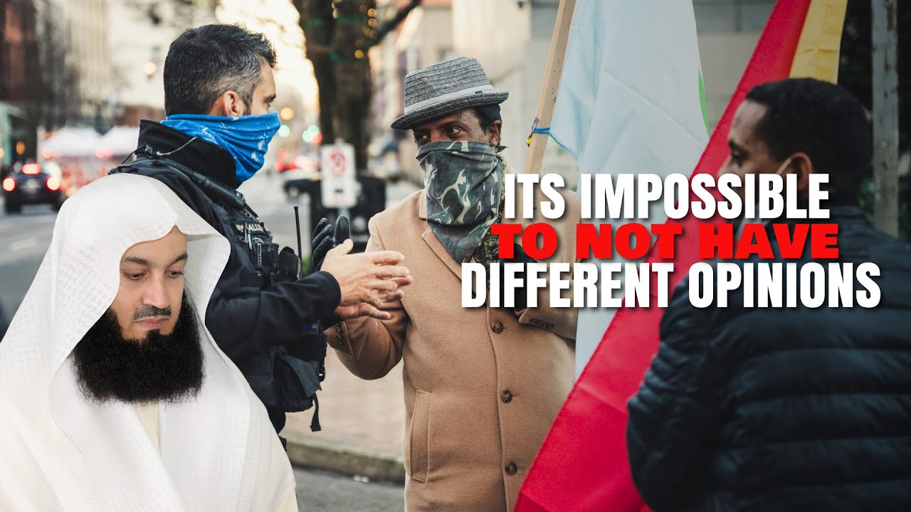 It's Impossible To Not Have Different Opinions - Mufti Menk