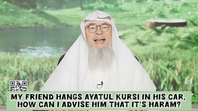 Friend Hangs Ayatul Kursi In Car, How...