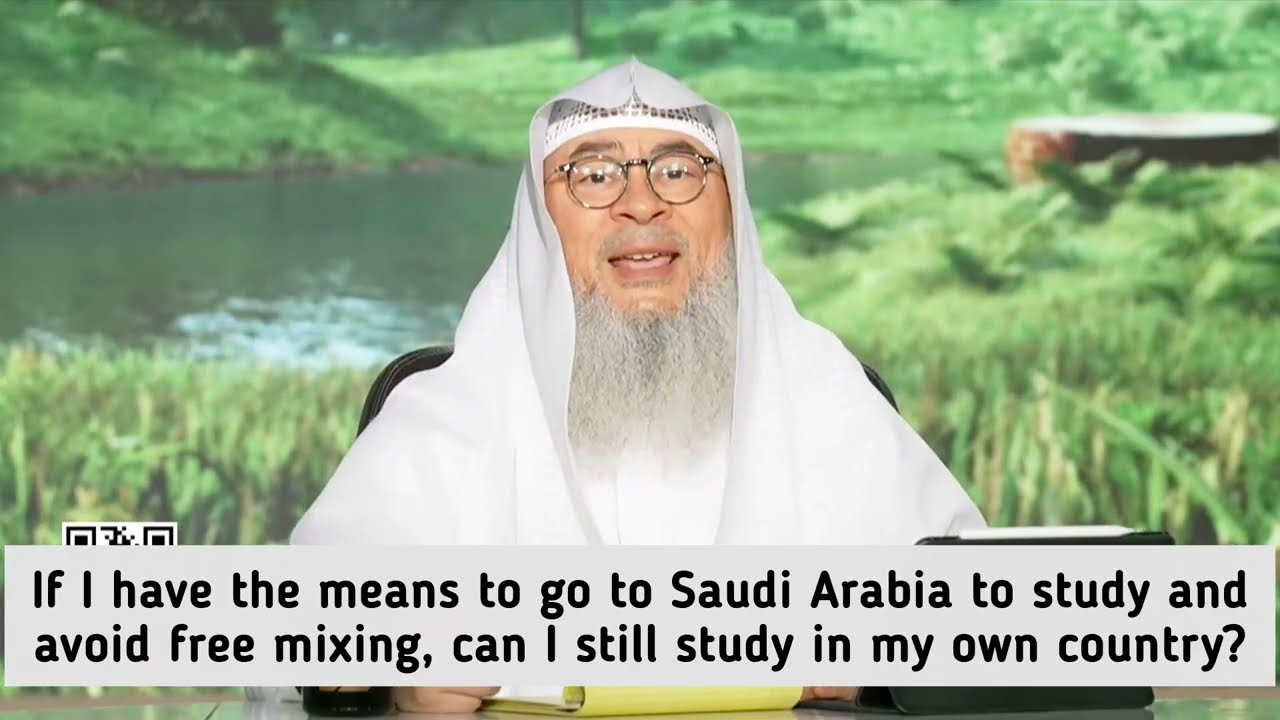 If I Go To Saudi To Study & Avoid Free Mixing Can I Still Study In My Country?