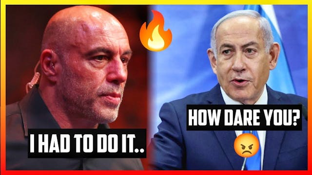 JOE ROGAN LEAVES NETANYAHU STUNNED WI...