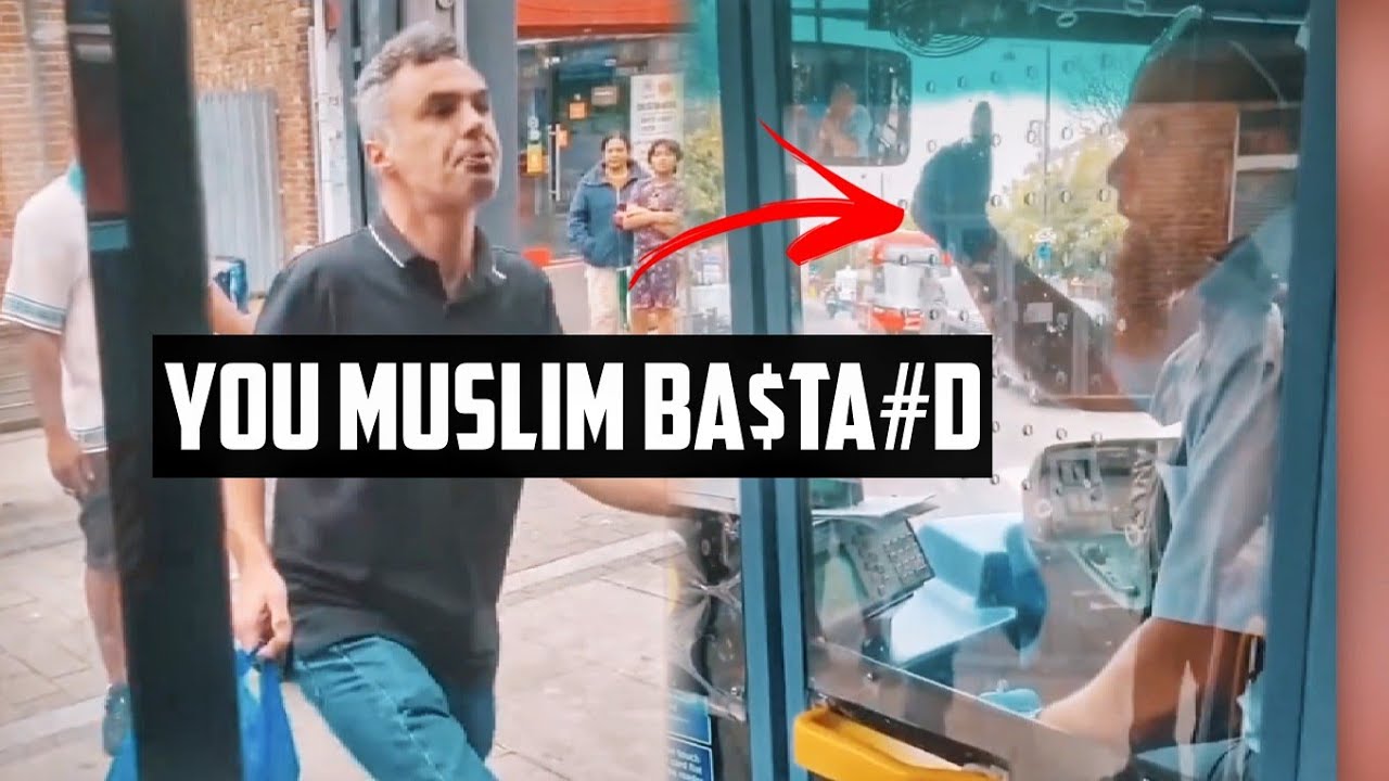 UK MAN DID SHOCKING ACTION AGAINST MUSLIM BUS DRIVER IN LONDON