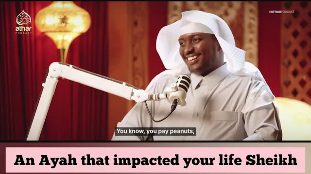 Sheikh Assim, an ayah that impacted y...