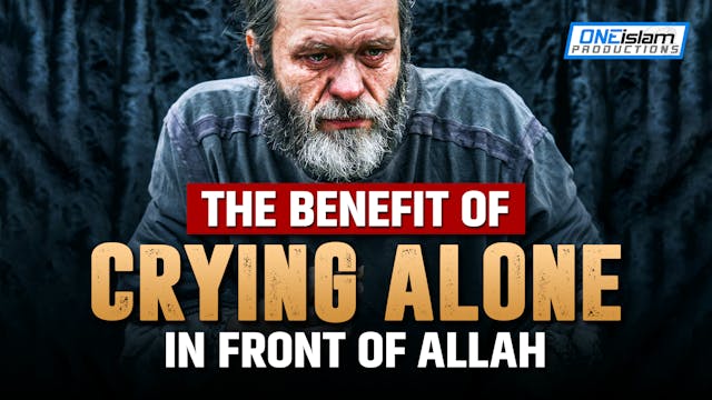 THE BENEFIT OF CRYING ALONE IN FRONT ...