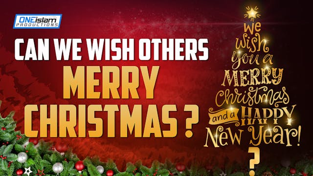 CAN WE WISH OTHERS MERRY CHRISTMAS?