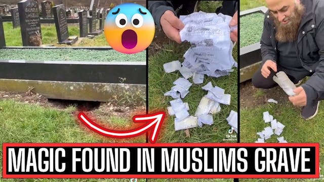 HIDDEN BLACK MAGIC IN MUSLIM GRAVE - ...