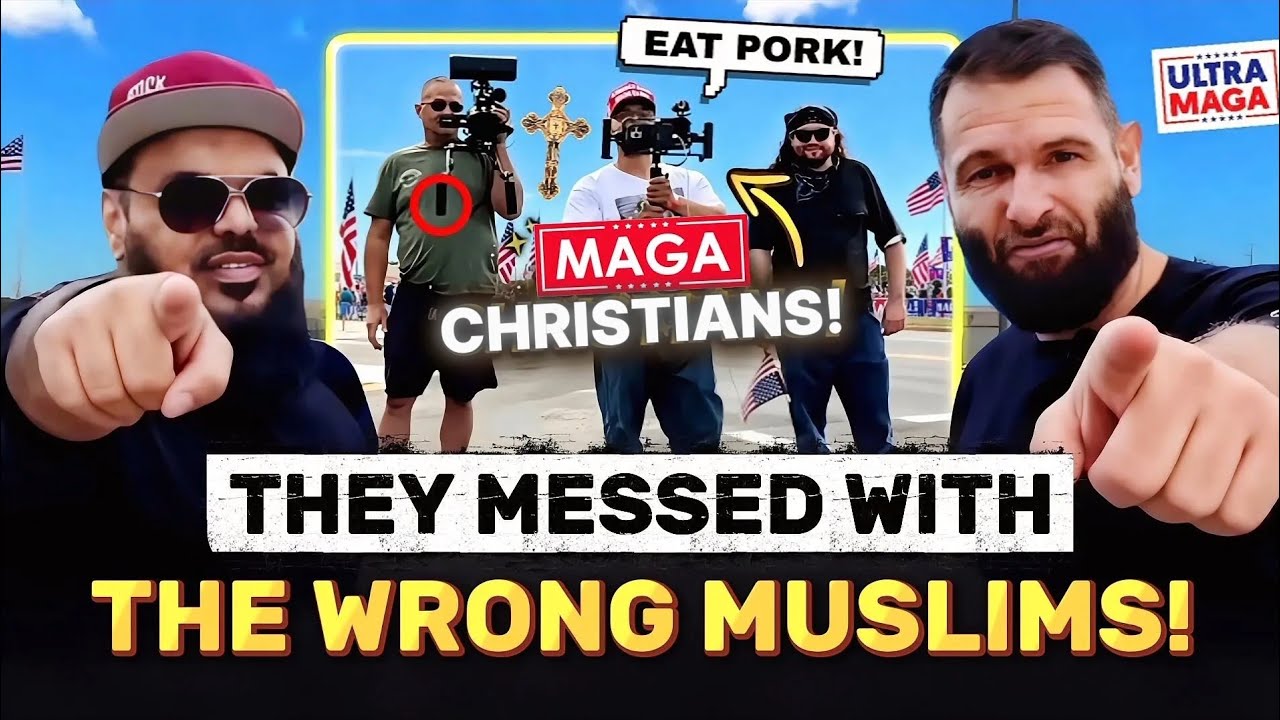 'We Just Ate Bacon' MAGA Christians Provokes Muslims - This Happened Next