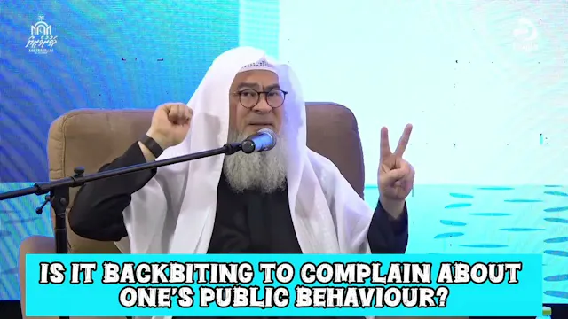 Is Backbiting To Complain About Someo...