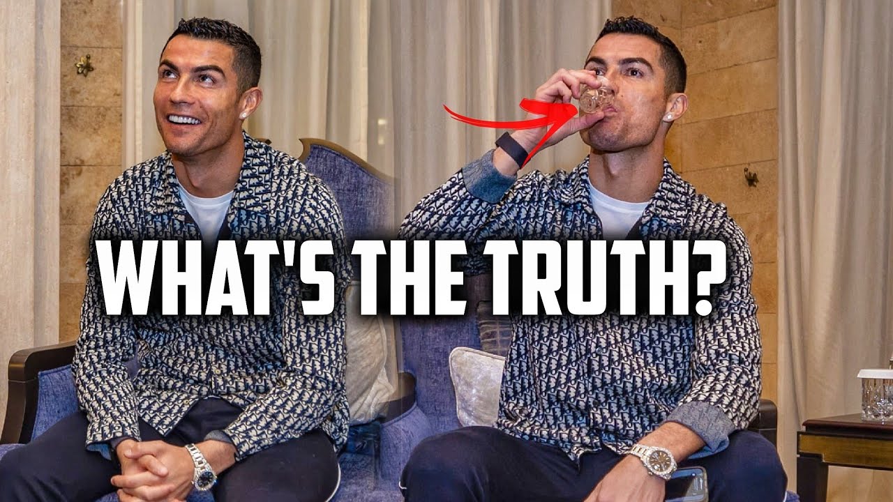 RONALDO DRINKS IN SAUDI & MUSLIM FANS GO CRAZY