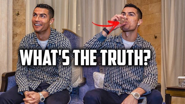 RONALDO DRINKS IN SAUDI & MUSLIM FANS...