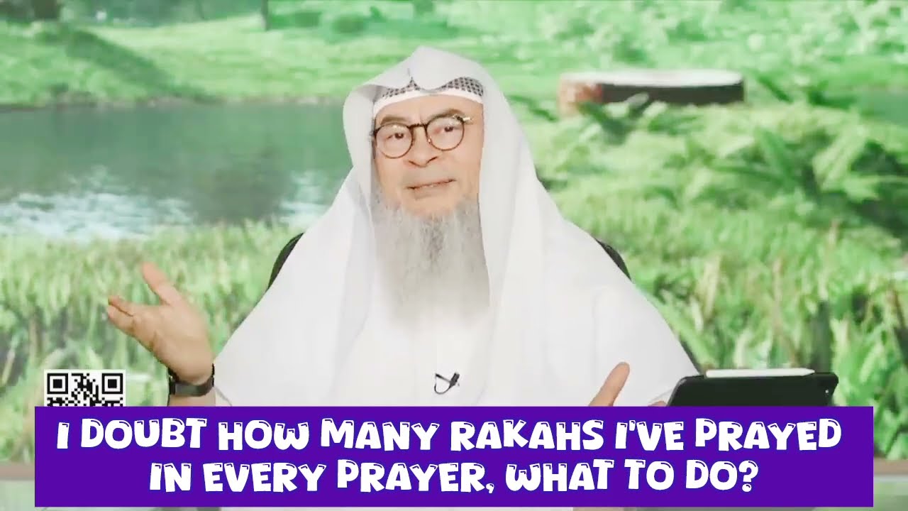I always doubt how many rakahs or sujood I've done in salah What to do 