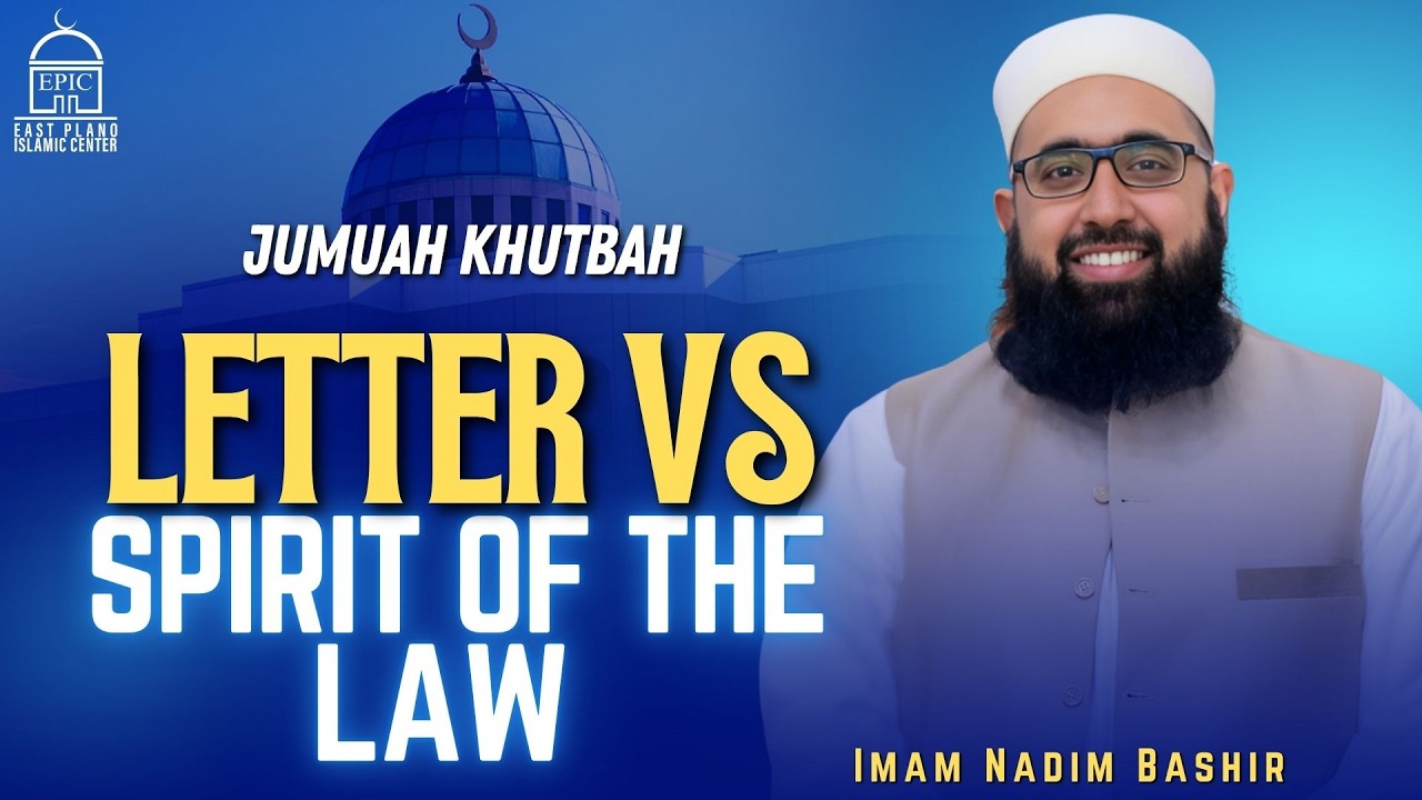 Letter vs Spirit Of The Law