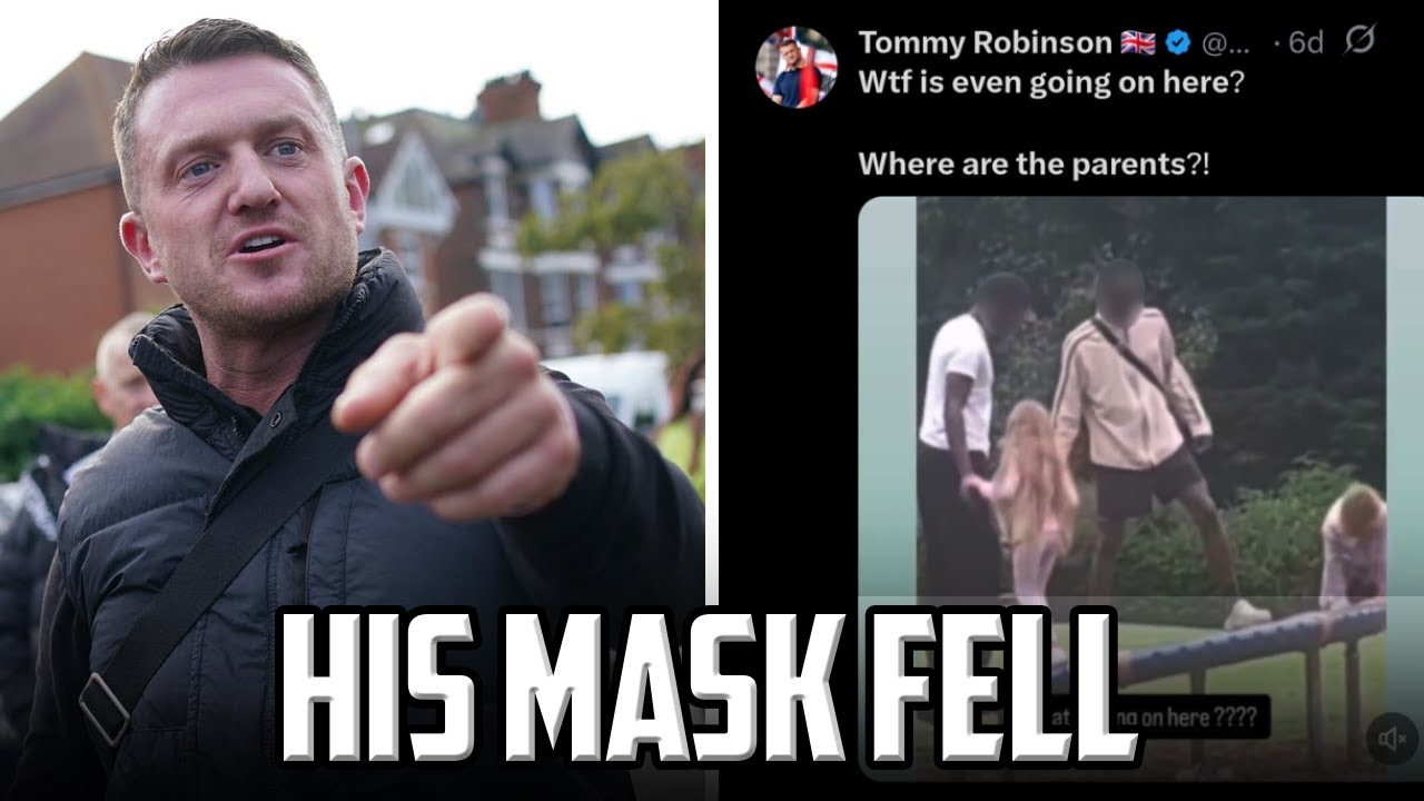 Tommy Robinson Targets Black Man In Sick Tweet