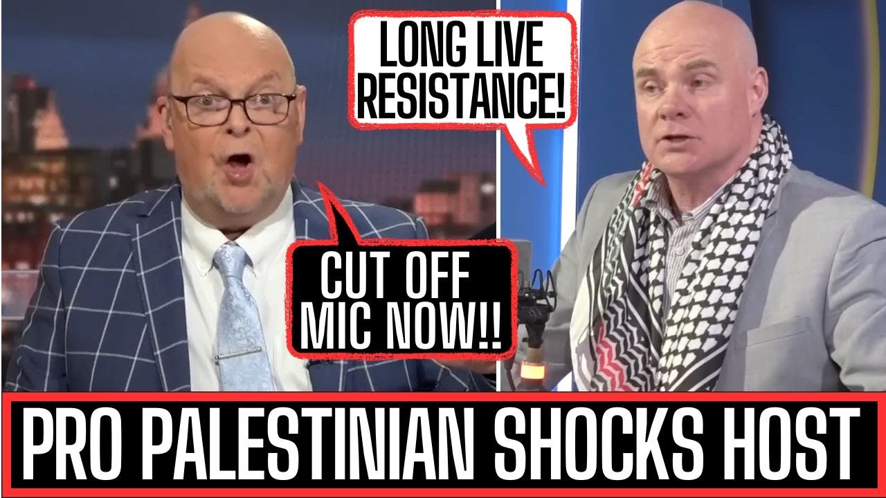 Z!ONIST HOST VS PRO PALE$TINIAN GUEST - EPIC ENDING