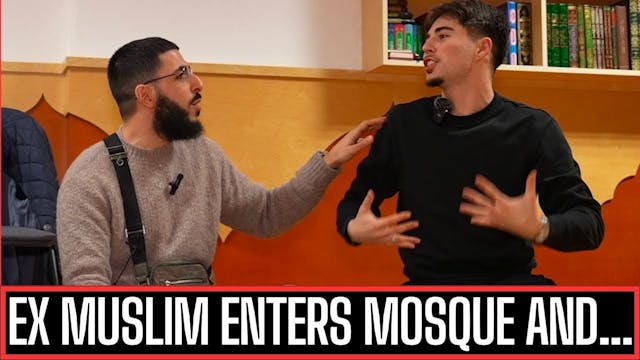 ATHEIST ENTERS MOSQUE QUESTIONING ISL...