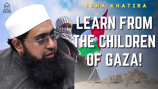 Learn From the CHILDREN of Gaza!  Ish...