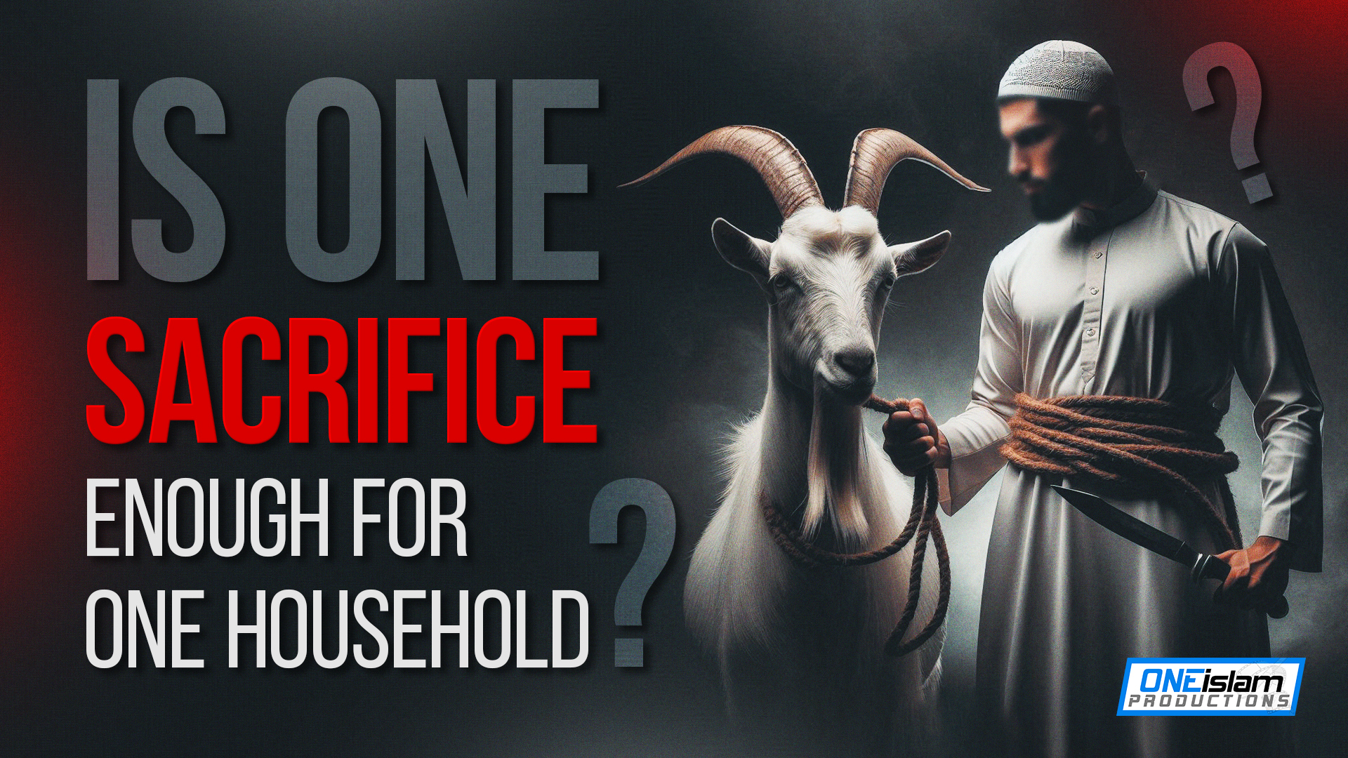 Is One Sacrifice Enough From One Household?