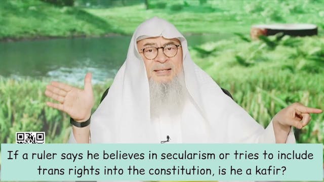If A Ruler Says, Believes Secularism ...