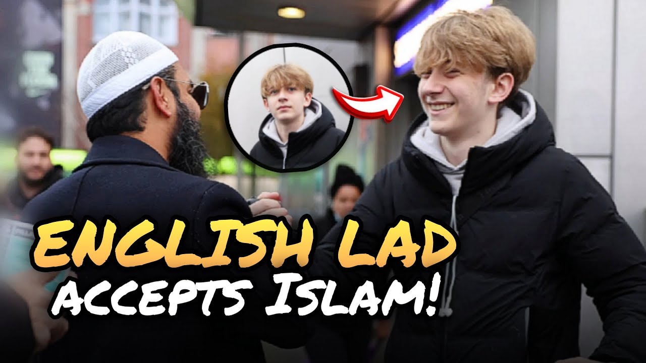 I've MUSLIM Friends - English Lad accepts ISLAM!