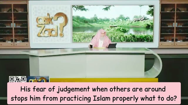 His Fear When Others Are Around Stops...