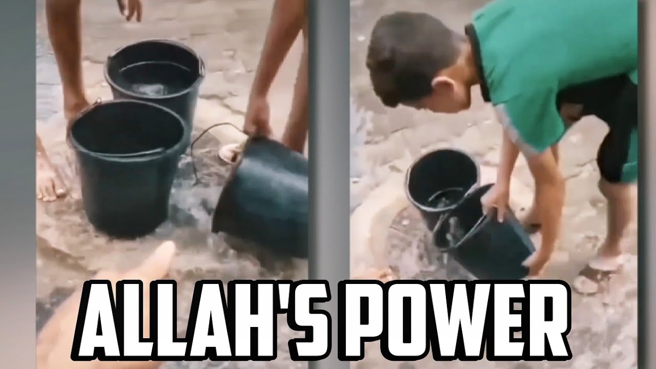 GAZA’S WATER MYSTERY GOES VIRAL