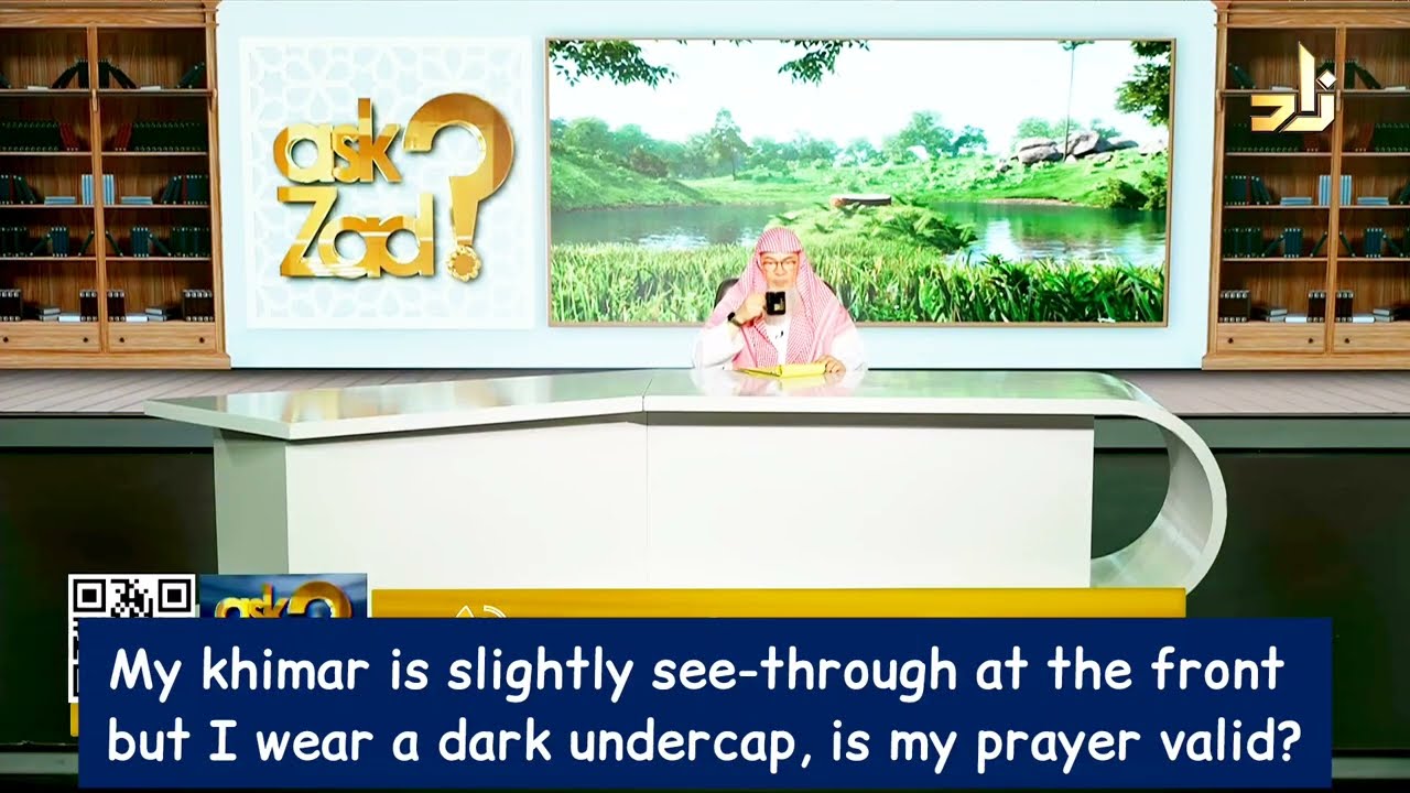 My Khimar Slightly See Through At Front But I Wear Dark Undercap, Prayer Valid?