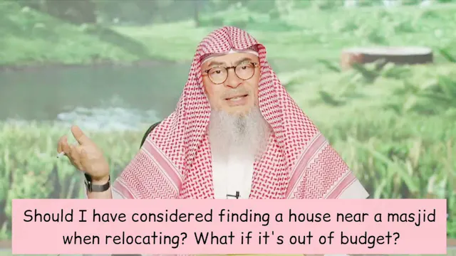 Consider Finding House Near Masjid Wh...