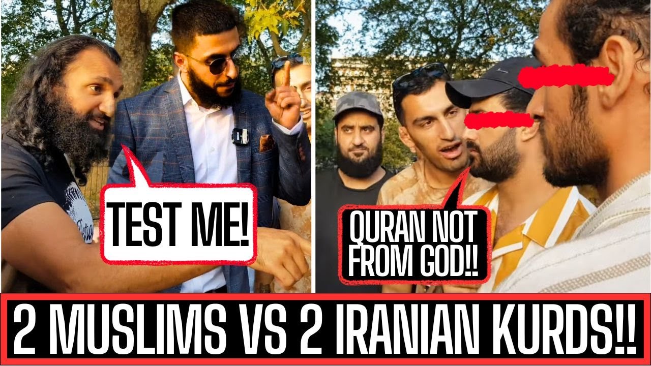 IRANIAN KURDS CHALLENGE MUSLIMS - SPEAKERS CORNER 