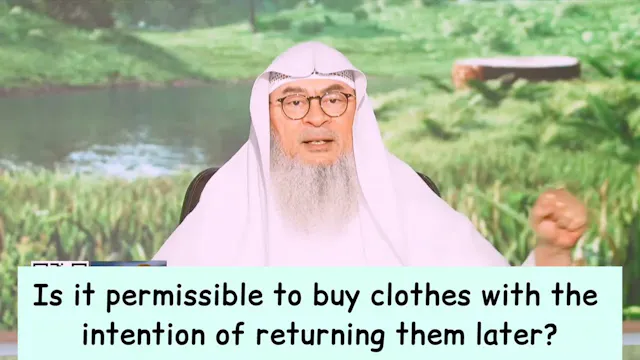 Is It Permissible To Buy Clothes With...