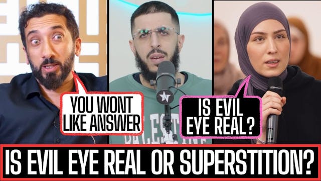 MESSAGE TO NOUMAN ALI KHAN ON EVIL EYE