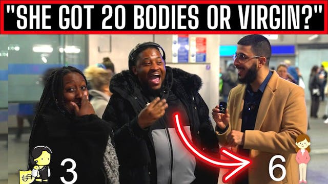 WE ASK MEN "20 BODIES OR VIRGIN GIRL?...