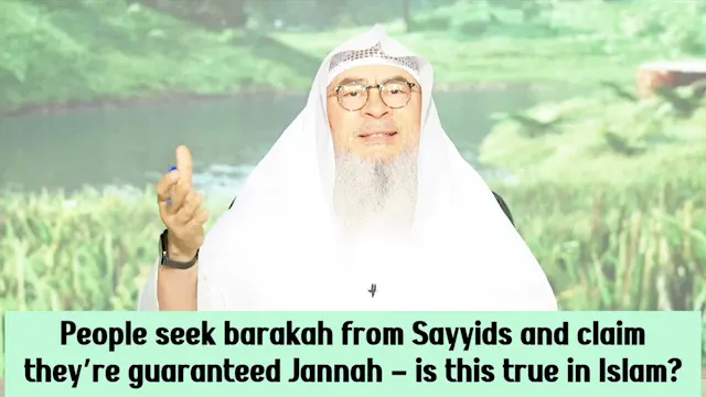People Seek Barakah From Sayyeds & Cl...
