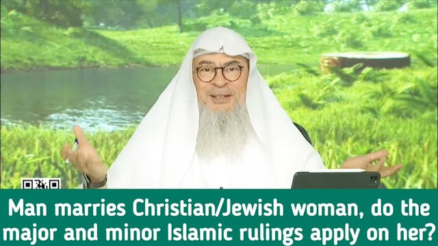 Man marries Christian / Jewish woman ...