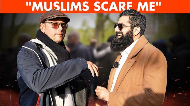 European Confronts Muslim About Takeo...