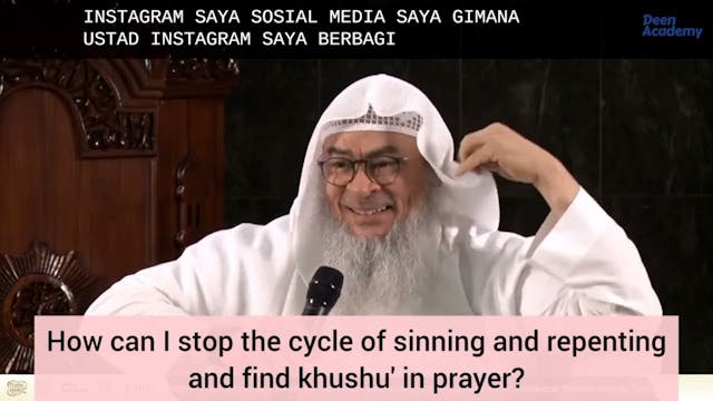 How Can I Stop The Cycle Of Sinning &...