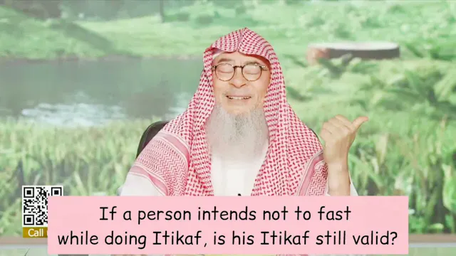 If A Person Intends Not To Fast While...