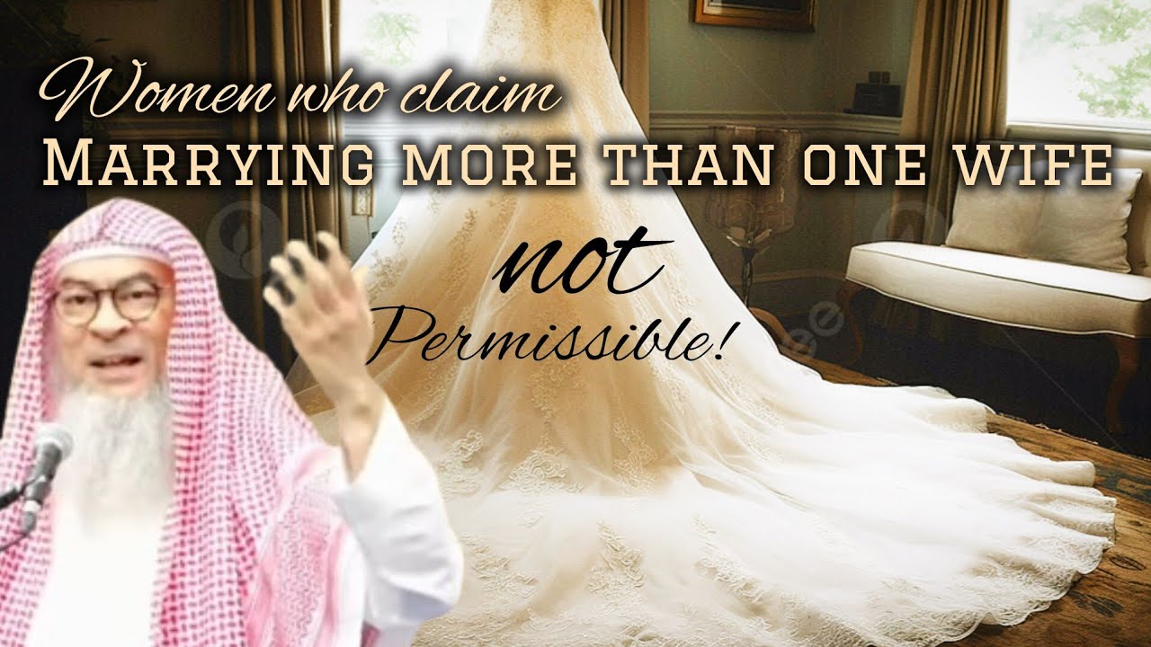 Women who claim marrying more than one wife is not permissible