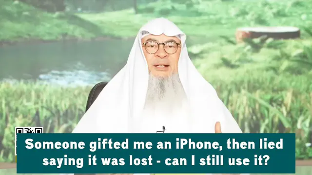Someone gifted iPhone then lied & cla...
