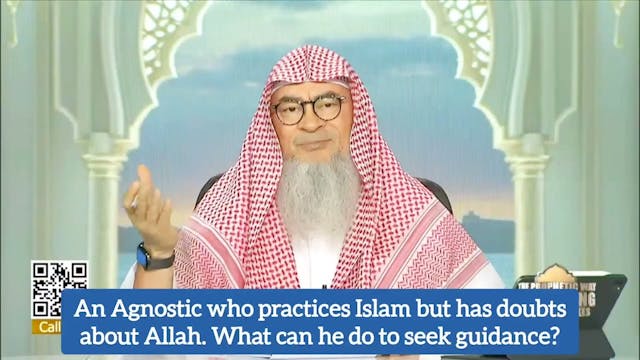 Agnostic who practices Islam but has ...