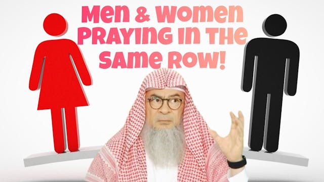 Ruling on men & women praying in the ...