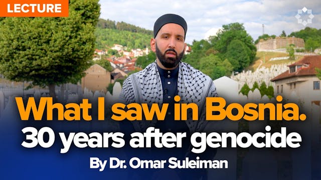 What I Saw in Bosnia - 30 Years After...