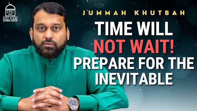 Time Will Not Wait! Prepare for the I...