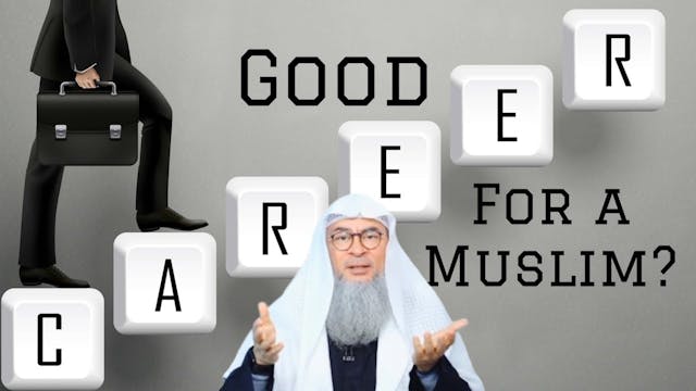 What is a good career for a Muslim 