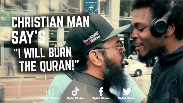 Christian Man Says 'I Will Burn The Q...