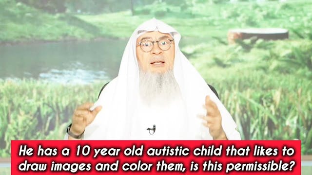 He has 10 year old autistic child, li...