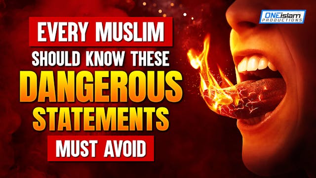 EVERY MUSLIM SHOULD KNOW THESE DANGER...