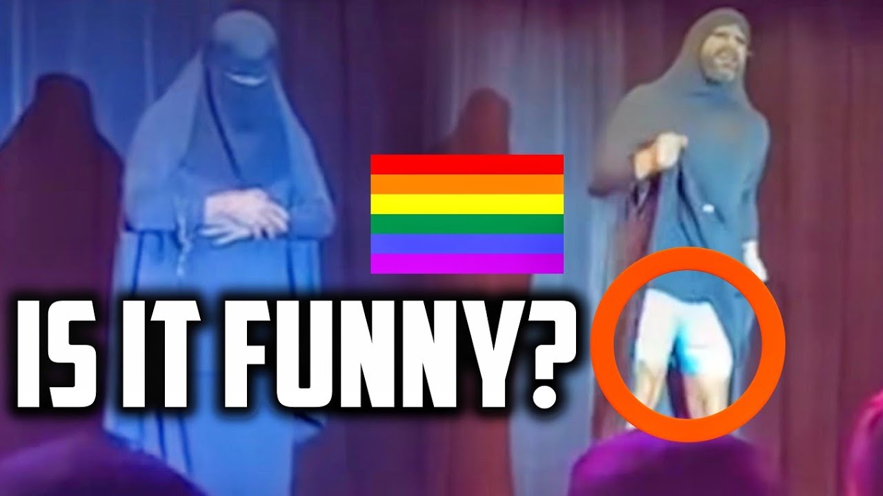 DRAG QUEEN REMOVED ALL ON STAGE