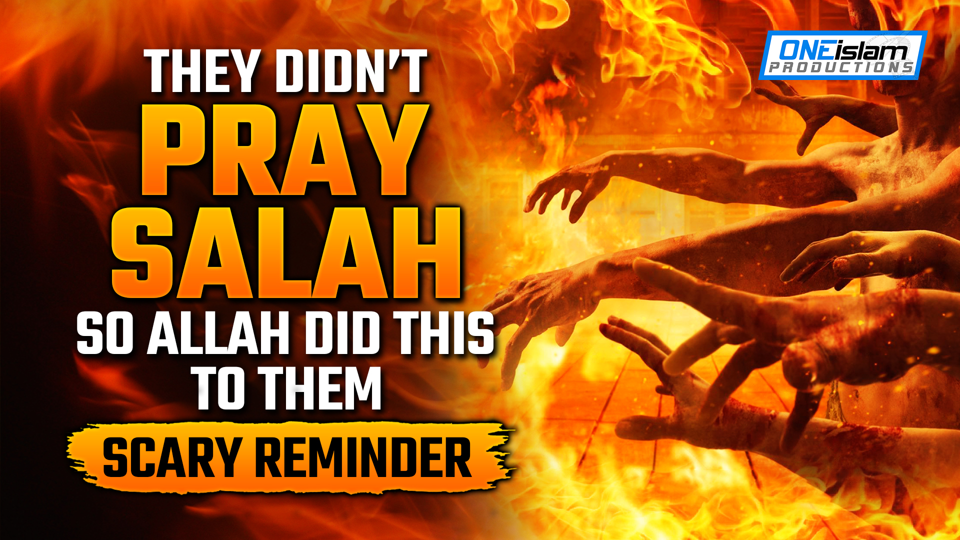 THEY DIDN’T PRAY SALAH SO ALLAH DID THIS TO THEM 